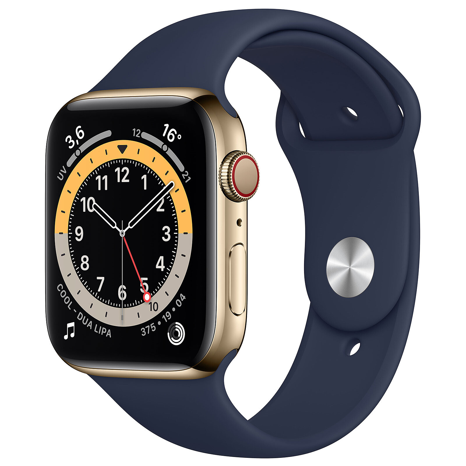 Apple Watch Series6(GPSモデル)-44mmゴールド ピンク