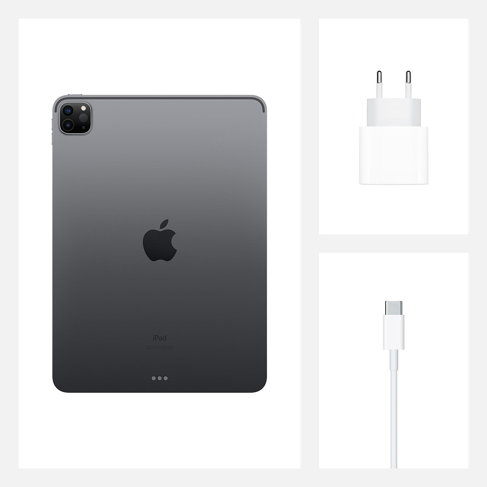 Apple iPad Pro (2020) 11 pouces 512 Go Wi-Fi + Cellular Gris Sidéral ·  Reconditionné