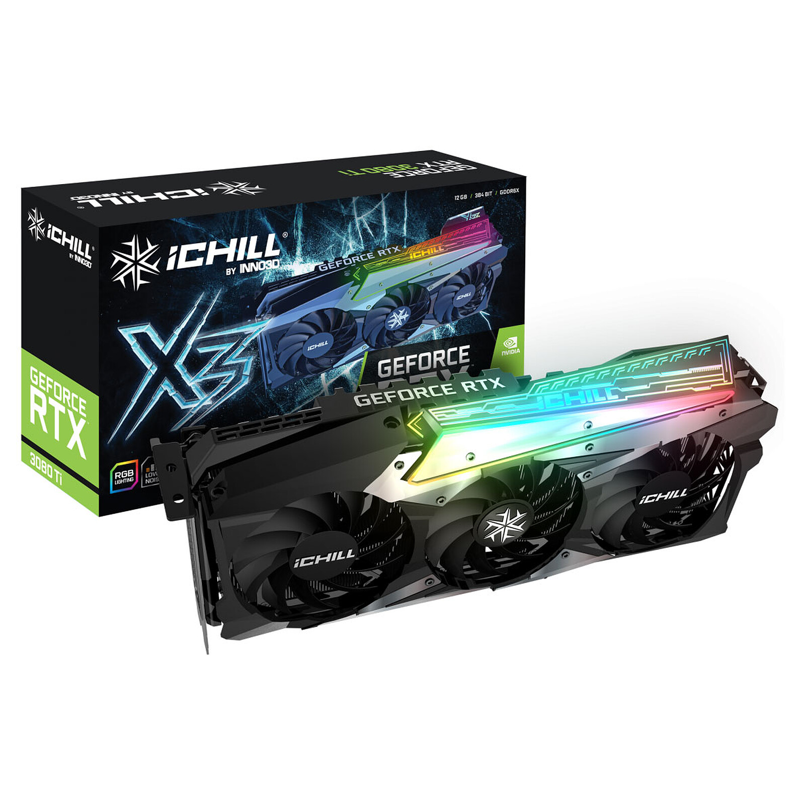 TARJETA GRAFICA INNO3D RTX 4080 SUPER ICHILL X3 16GB