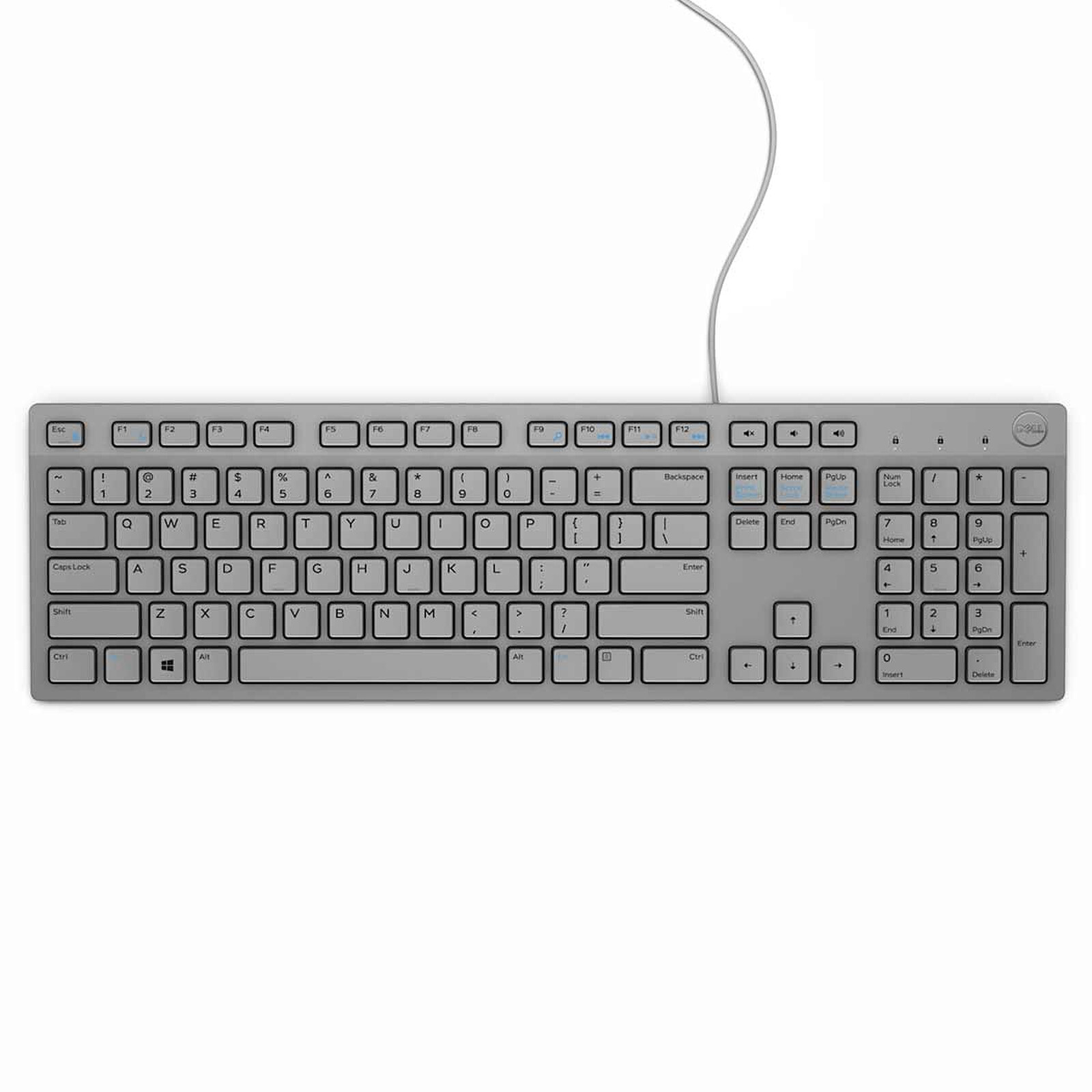 Dell KB216 - Grey - Keyboard - LDLC 3-year warranty | Holy Moley