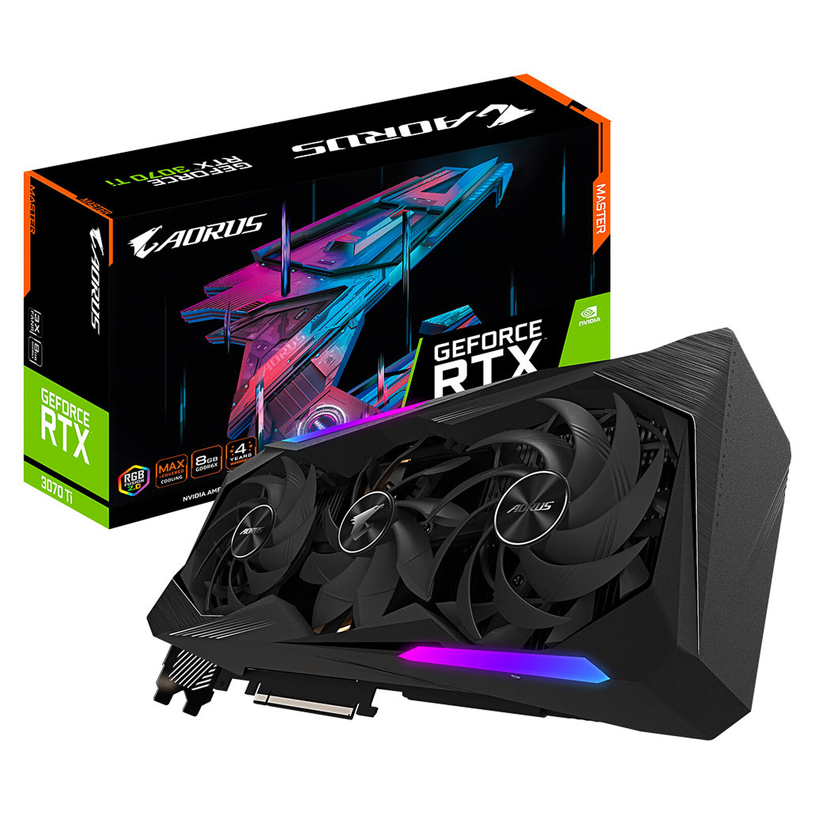 Gigabyte AORUS GeForce RTX 3070 Ti MASTER 8G Graphics card