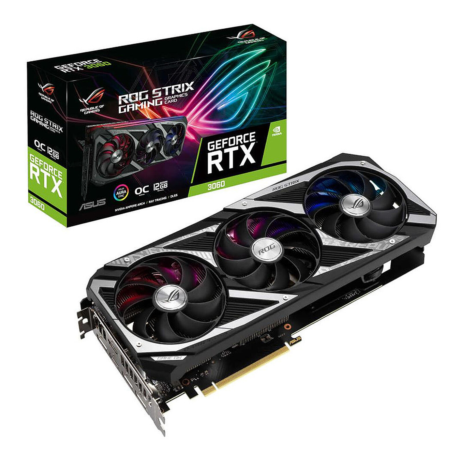ASUS ROG Strix GeForce RTX™ 3080 V2 OC Edition 10GB GDDR6X Graphics