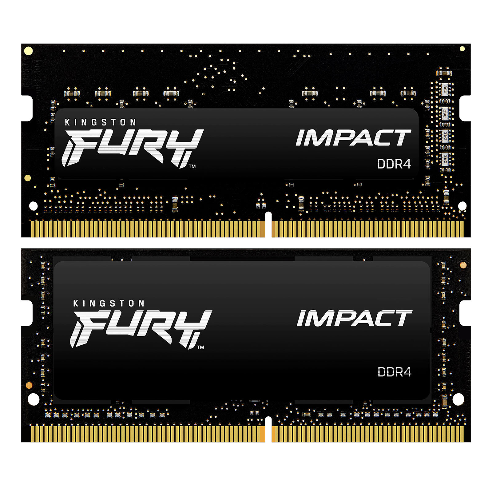 Kingston FURY Impact SO-DIMM 16 GB (2 x GB) DDR4 3200 MHz CL20 - PC RAM Kingston on LDLC