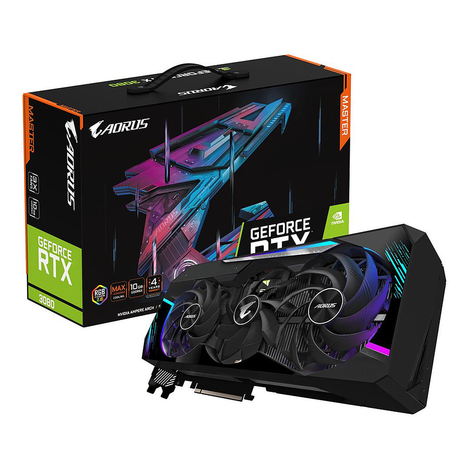 Gigabyte AORUS GeForce RTX 3080 MASTER 10G (rev. 3.0) (LHR