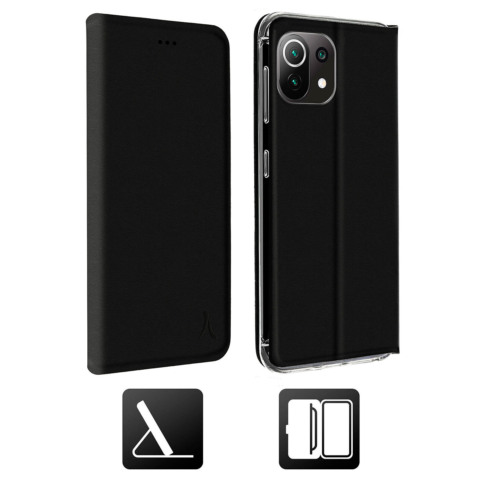 Funda de tarjeta Akashi Negra Xiaomi Redmi Note 11 Pro 4G/5G - Funda de  teléfono - LDLC