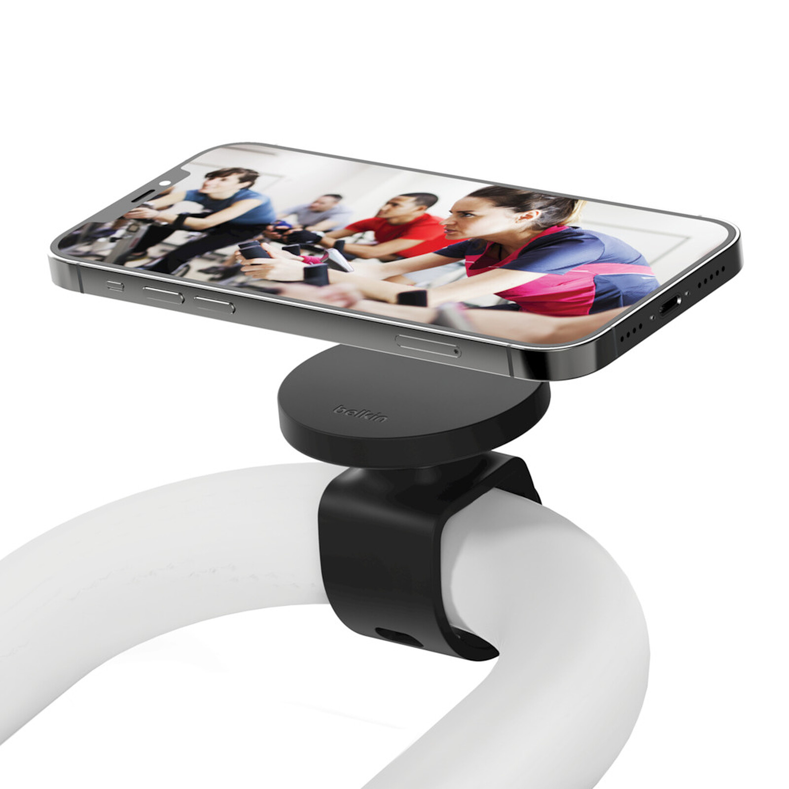 Belkin Support de Fitness MagSafe magnétique pour iPhone 12 - Noir -  Chargeur téléphone - Garantie 3 ans LDLC