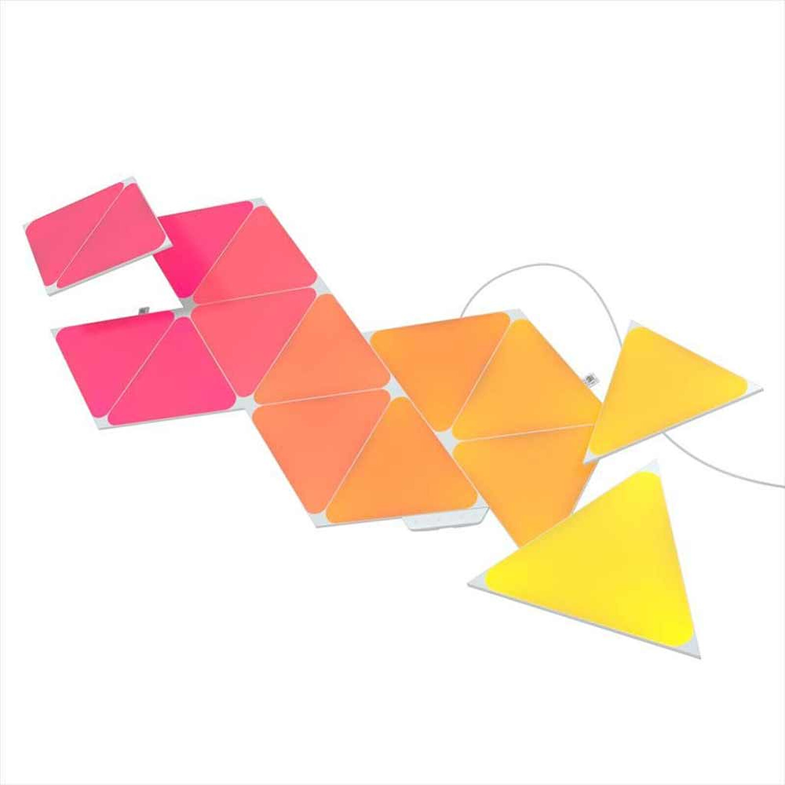 Nanoleaf Shapes Triangles Starter Kit (15 pièces) - Lampe connectée -  Garantie 3 ans LDLC
