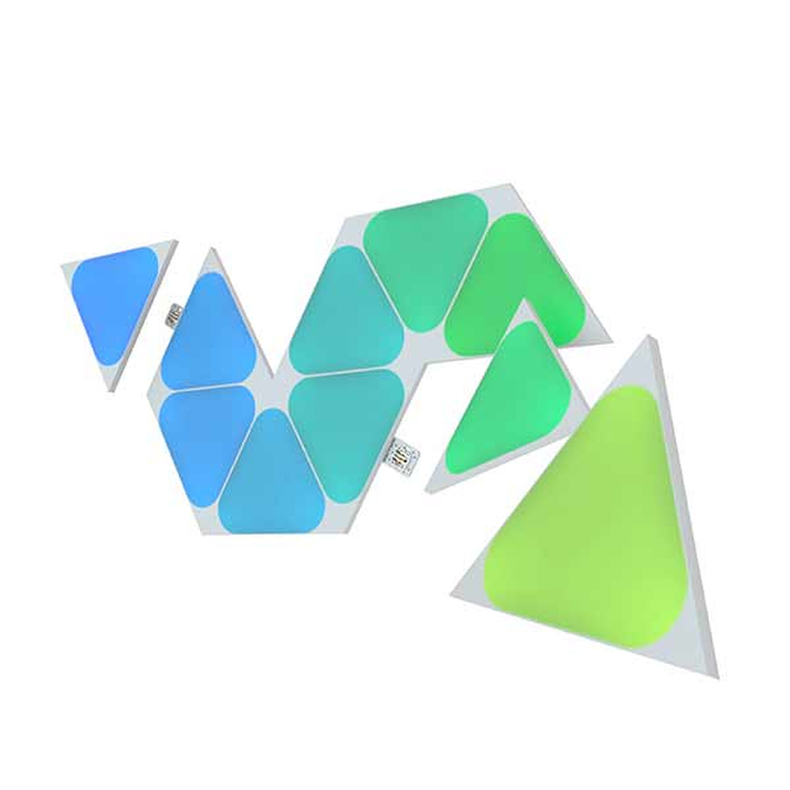 Nanoleaf Shapes Mini Triangles Expansion Pack (10 pieces) Smart lamp  LDLC 3-year warranty