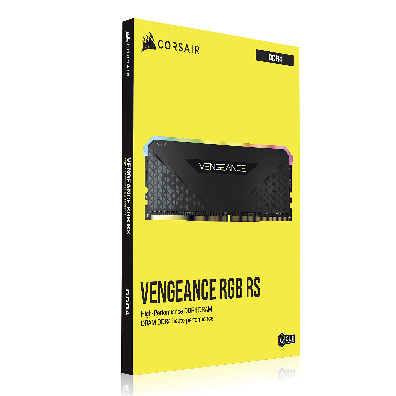 Corsair Vengeance RGB RS 32Go (2x16Go) DDR4 3200MHz C16 Mémoire de Bureau  (Éclairage Dynamique, Temps de Réponse Serrés, Compatible avec Intel & AMD  300/400/500 Series) Noir : : Jeux vidéo