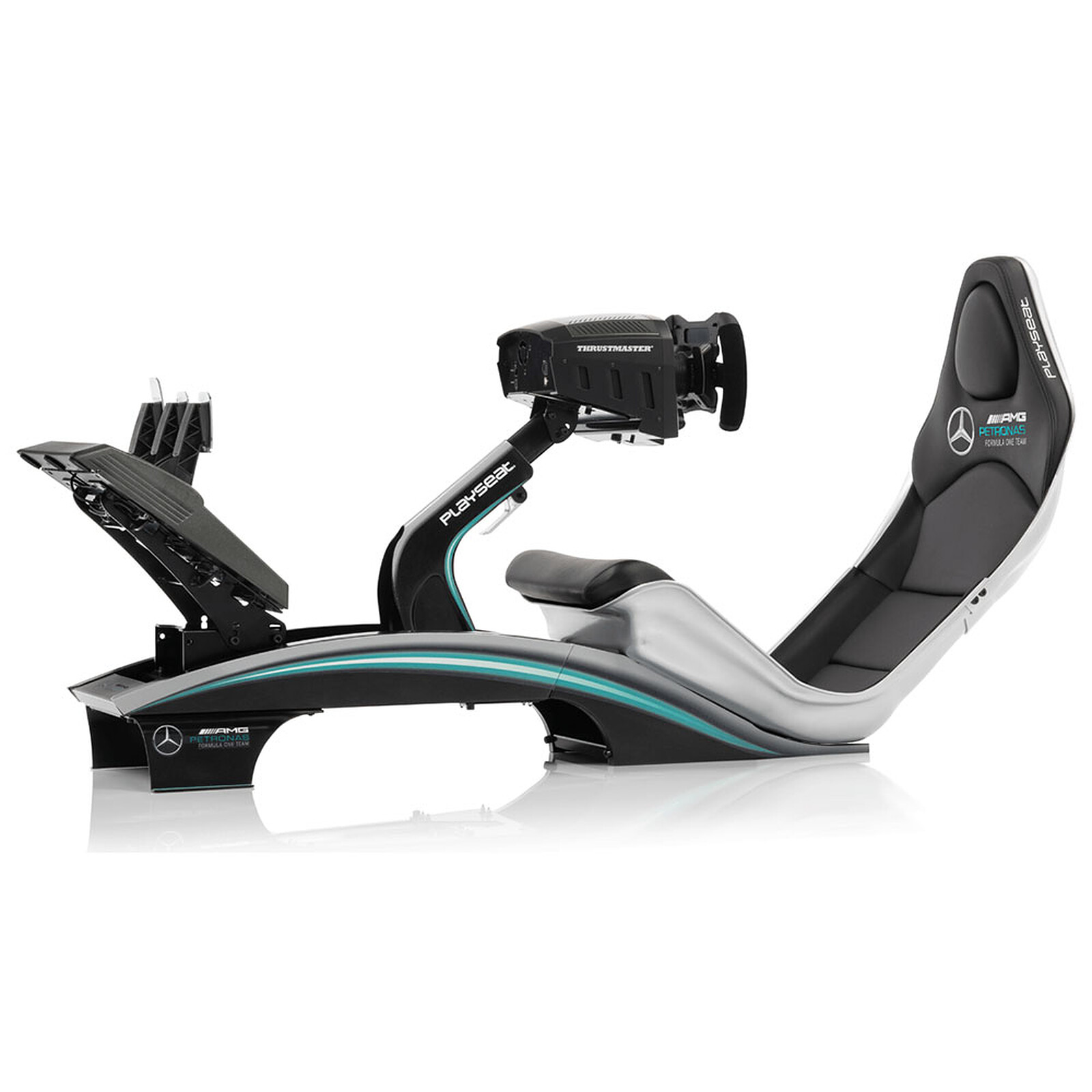  Playseat Formula Sim Racing Cockpit, High Performance Racing  Simulator Cockpit for All Steering Wheels, Pedals and All Consoles, for  Authentic F1 Racing, Fully Adjustable
