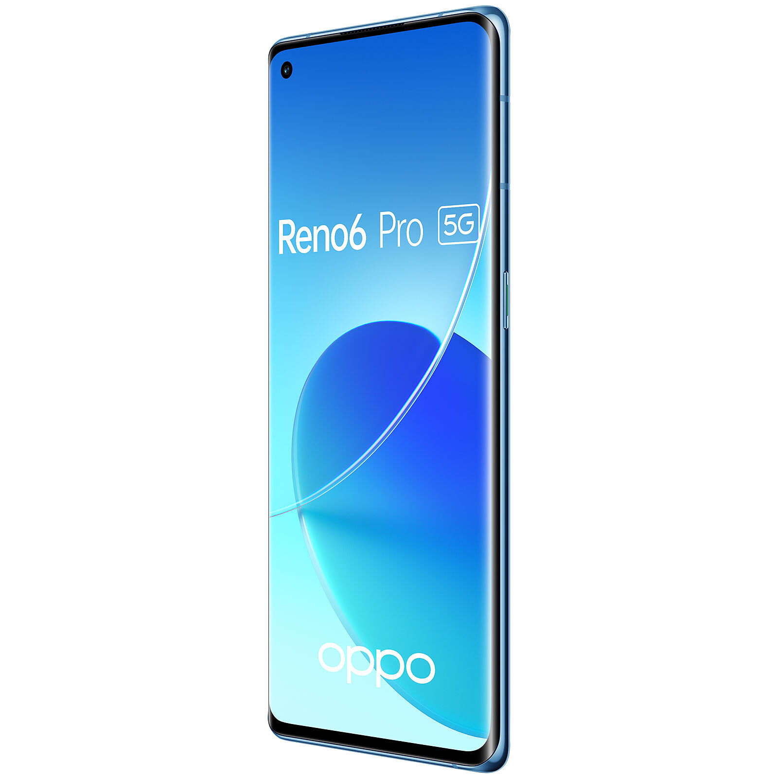 OPPO Reno 6 PRO 5G CPH2247 Dual SIM 12GB Ram 256GB Storage Snapdragon 870  EU/UK Global Model Factory Unlocked - Artic Blue
