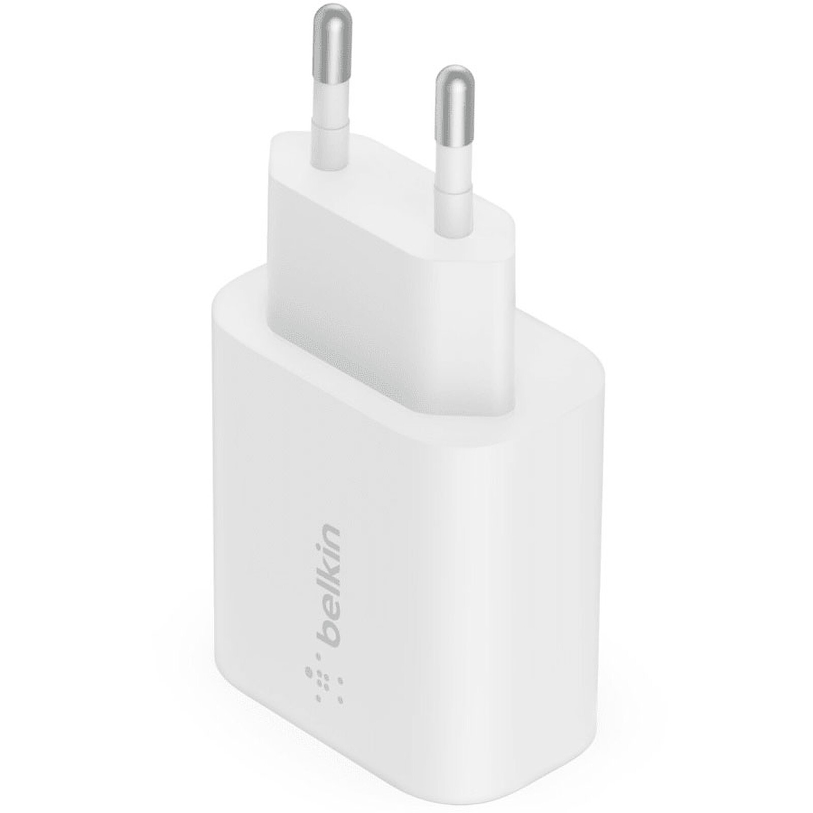 Belkin Chargeur Secteur USB-C 25 W pour iPhone (20 W) et Samsung (25 W) -  Blanc - USB - Garantie 3 ans LDLC