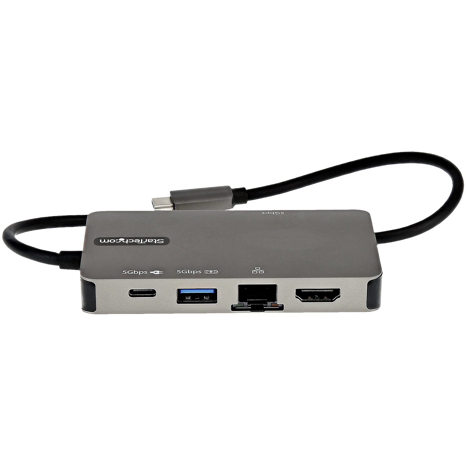 StarTech.com Adaptateur multiport USB-C vers HDMI 4K ou VGA avec Hub USB  3.0, GbE et PD 100 W - Station d'accueil PC portable - Garantie 3 ans LDLC