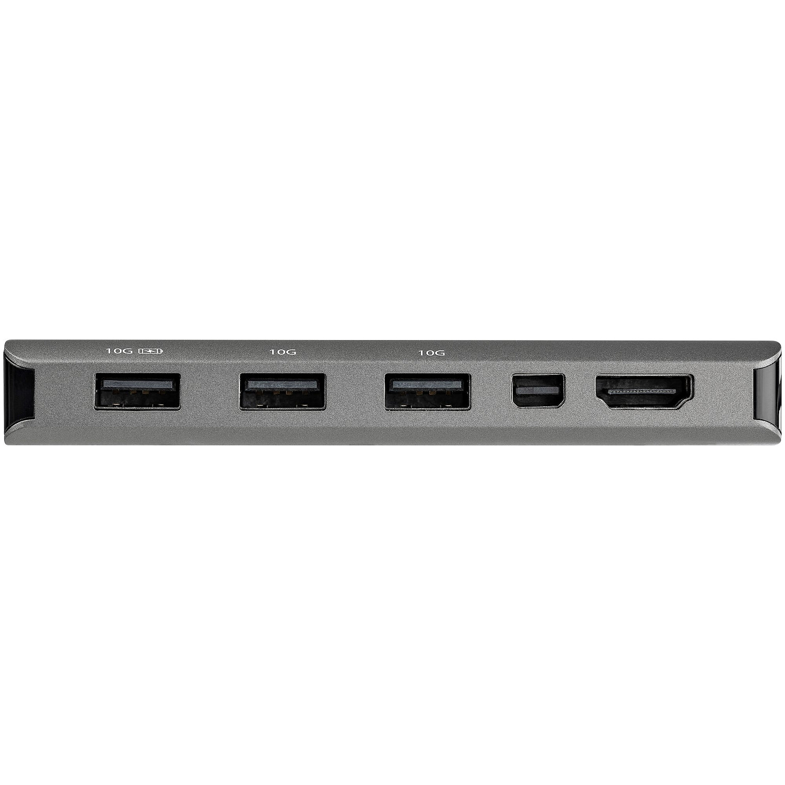 Adaptateur Multiports USB-C - USB-C vers HDMI ou Mini DisplayPort 4K 60Hz -  Alimentation 100W Passthrough - Hub USB 4 Ports 10Gbps - Mini Dock USB