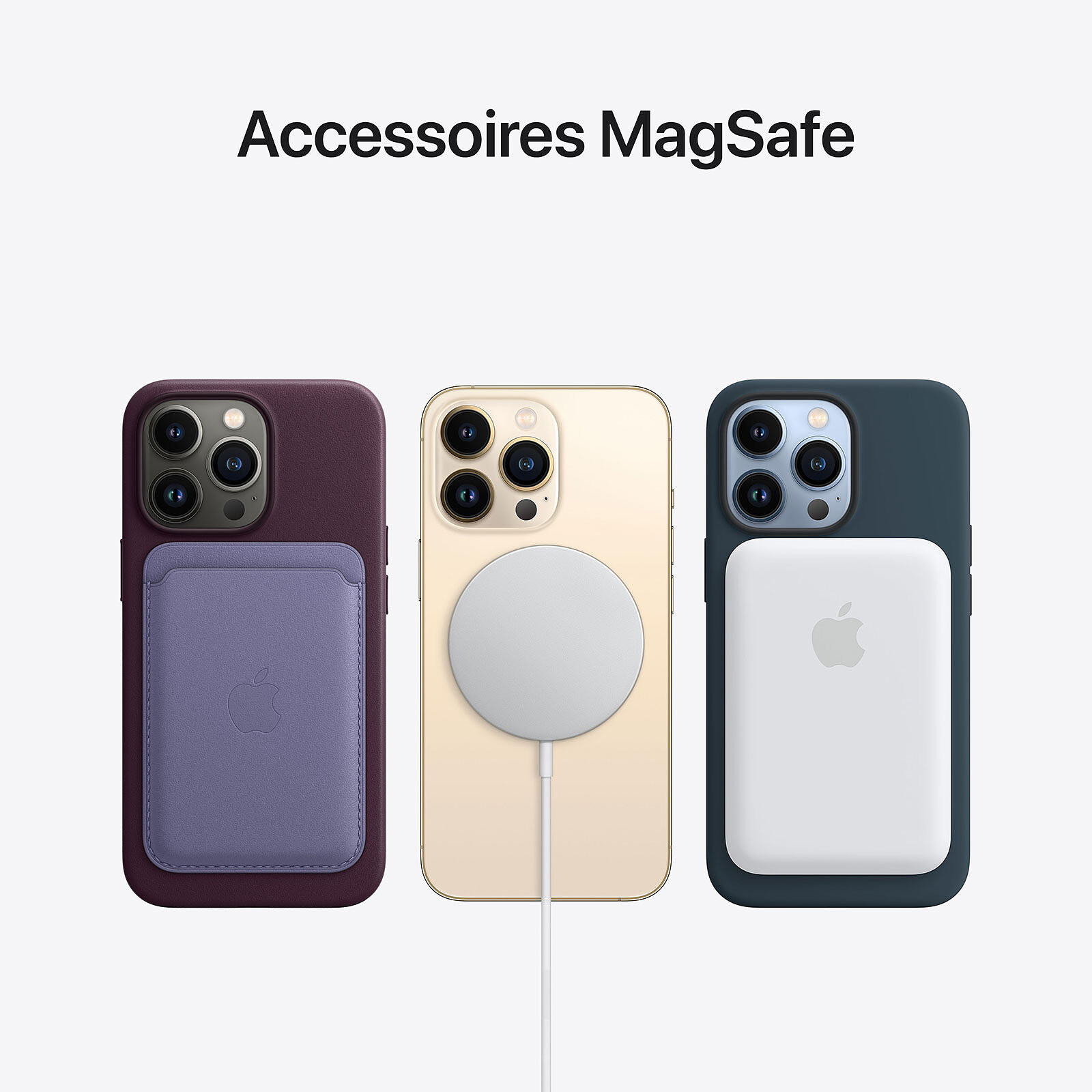 Funda transparente con MagSafe para el iPhone 13 Pro
