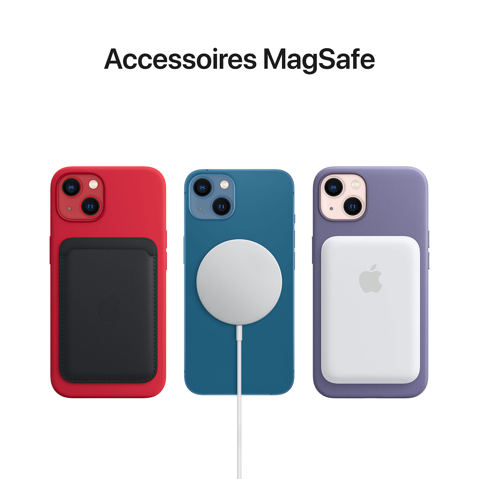 Coque transparente avec MagSafe pour iPhone 12