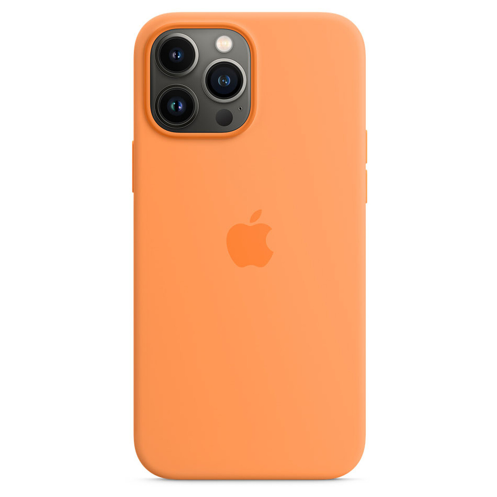 Funda de silicona con MagSafe para iPhone 15 Pro Max Naranja Sorbete - Apple