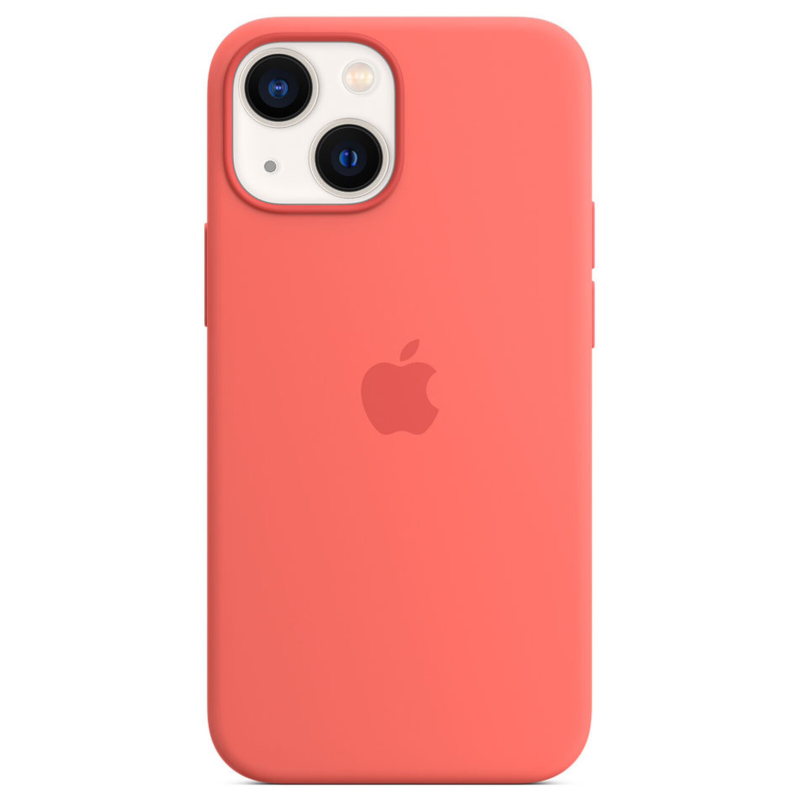 تنظيف الشاكرات السبع Apple Silicone Case with MagSafe Pomelo Rose Apple iPhone 13 mini ...
