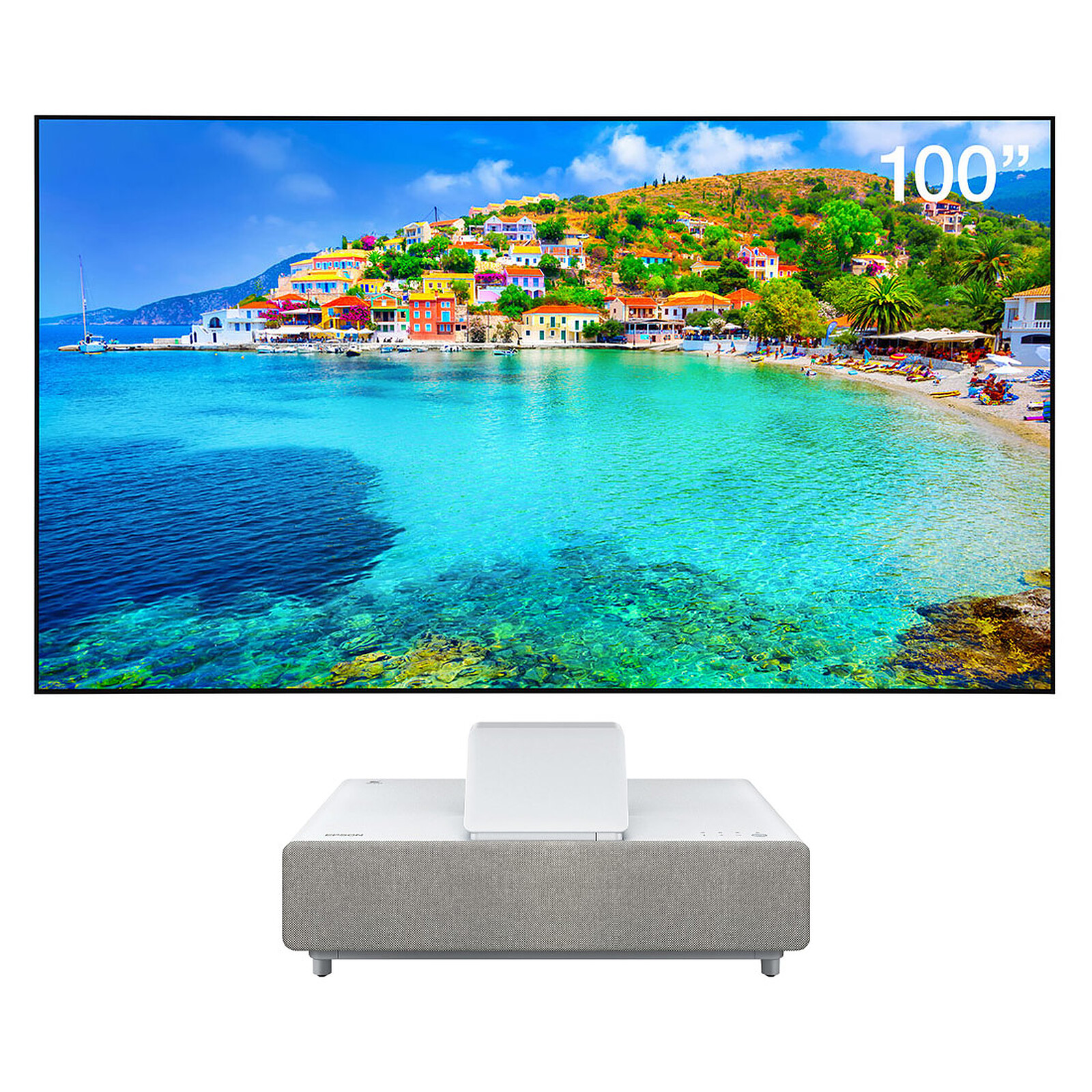 Epson EH-LS500 Blanco Edición Android TV + ELPSC35 - Proyector - LDLC