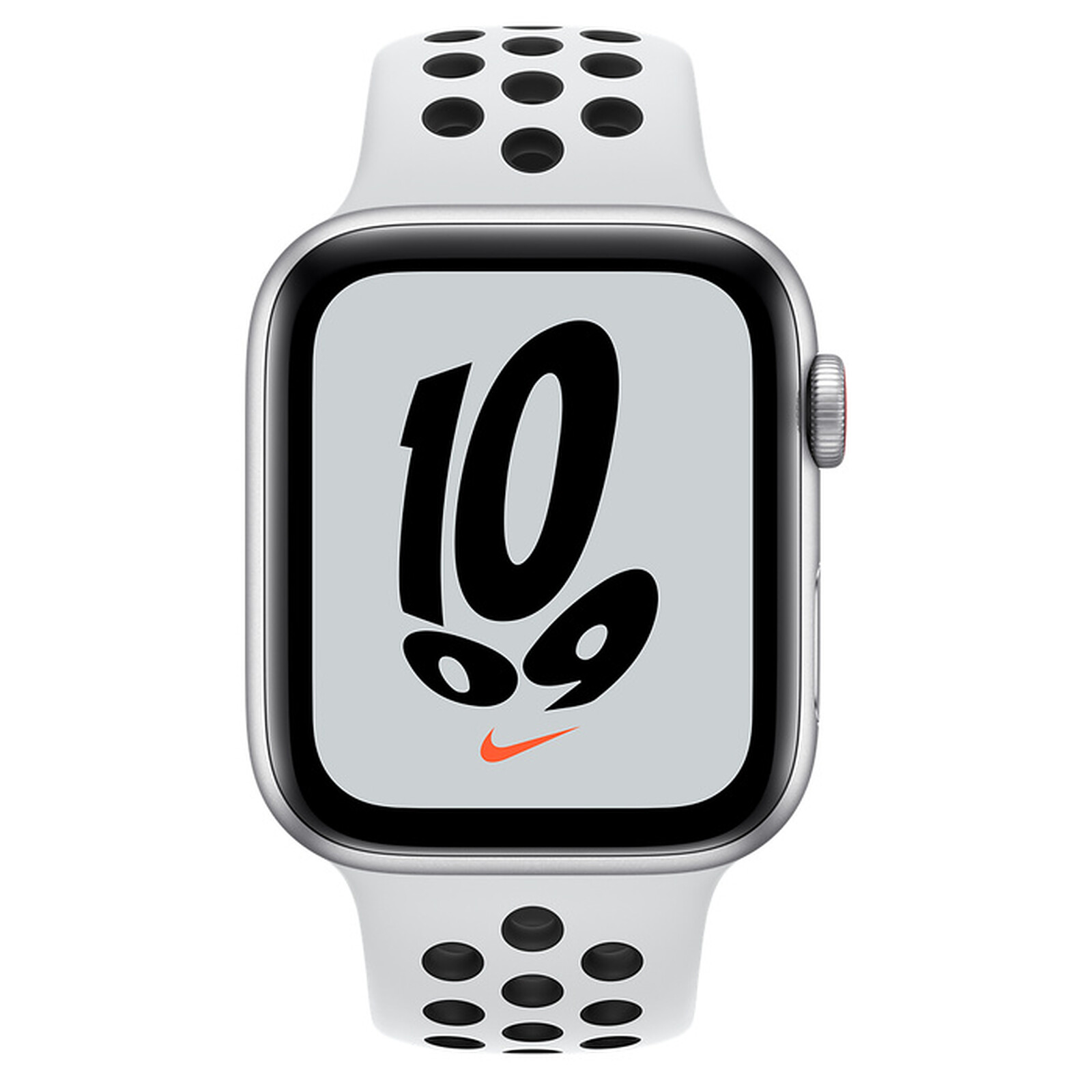 Apple Watch Nike SE GPS + Cellular Silver Aluminium Sport Band