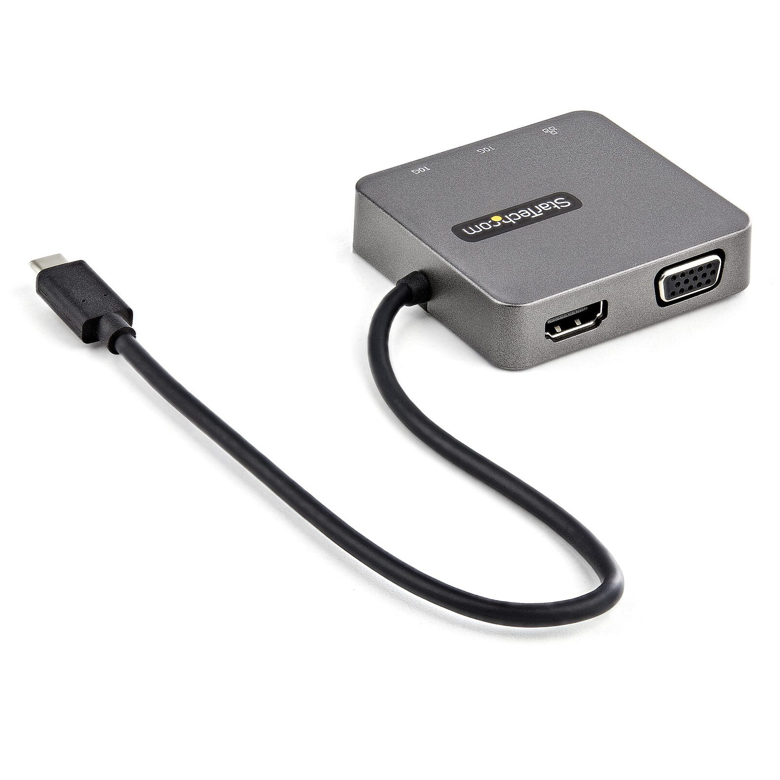 StarTech.com Adaptateur USB C vers HDMI VGA - Dock USB C Multiport