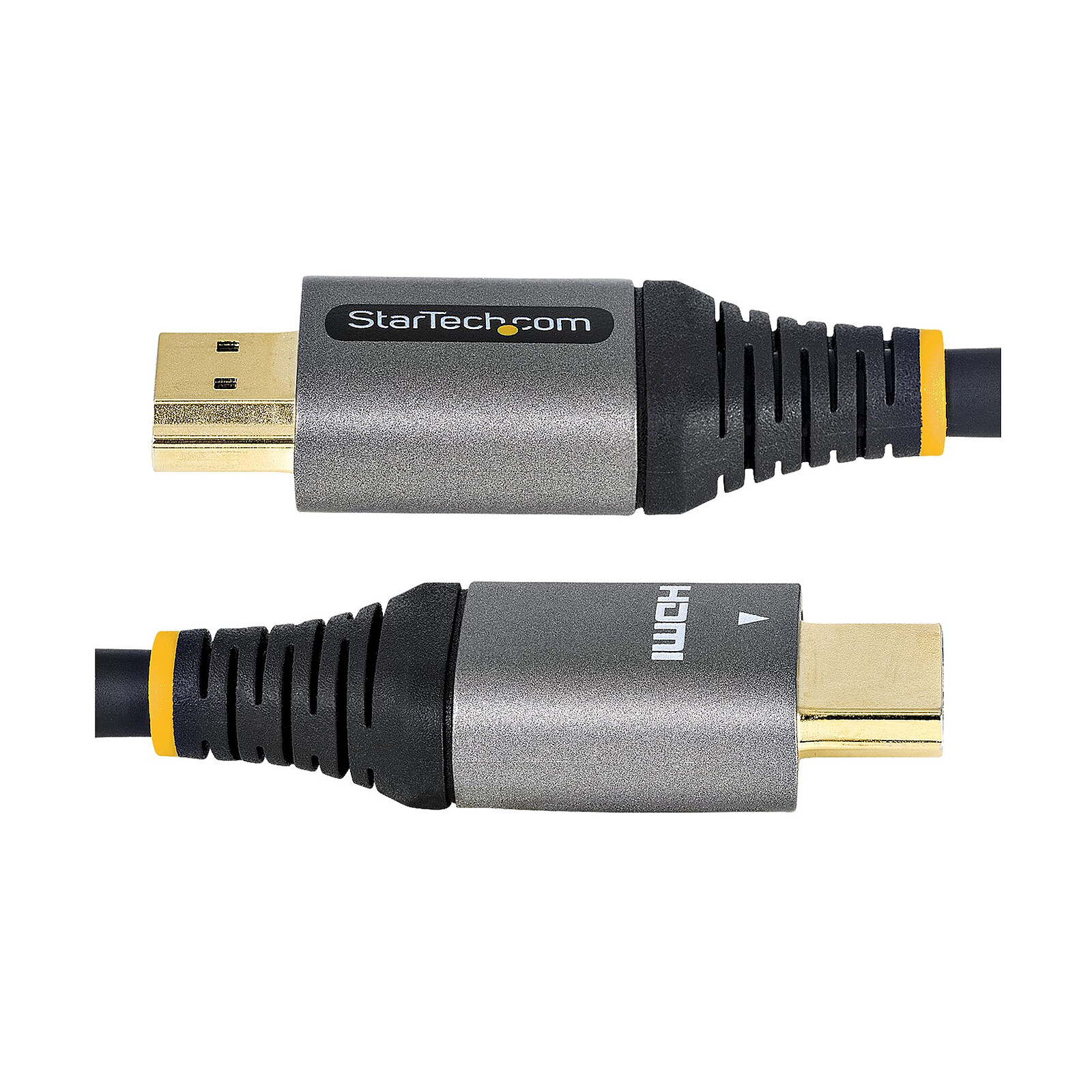 Câble HDMI Haut Débit Coudé 90 Degres Plaqué OR 1,5M Blindé - HAMA - NEUF