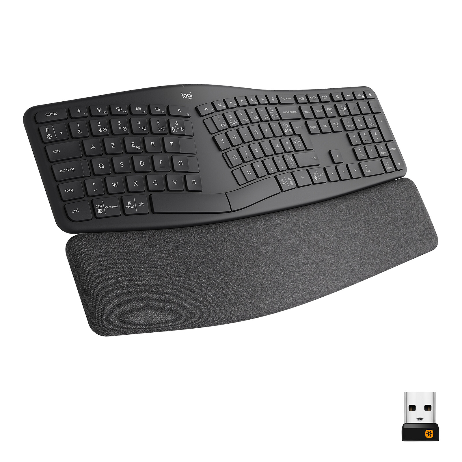 ergo keyboard with smart card reader
