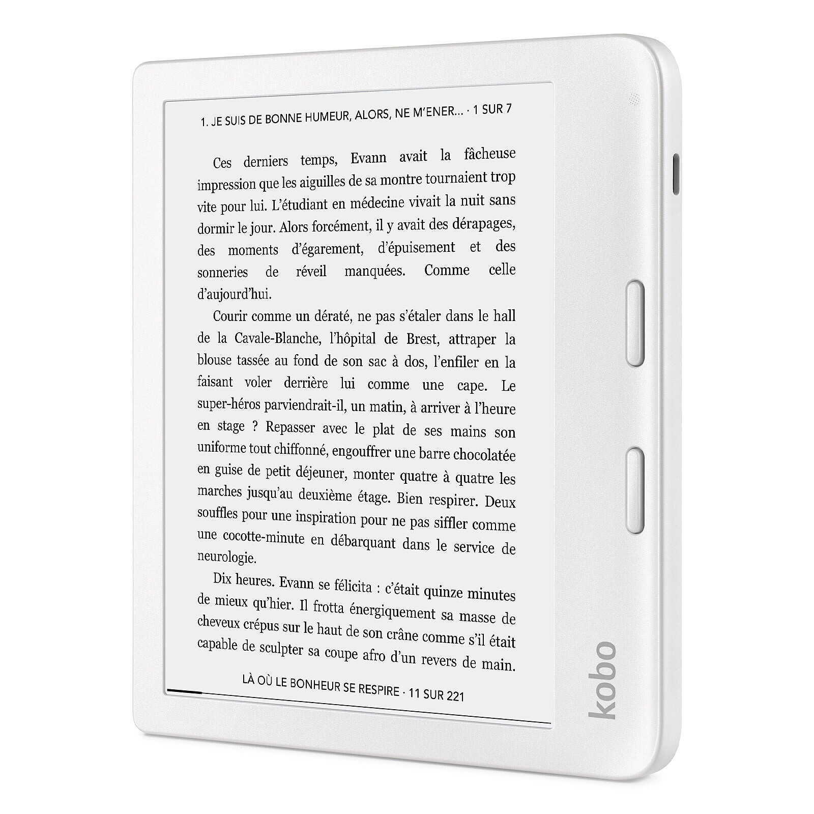 Kobo Libra 2 Blanc - Liseuse eBook - Garantie 3 ans LDLC
