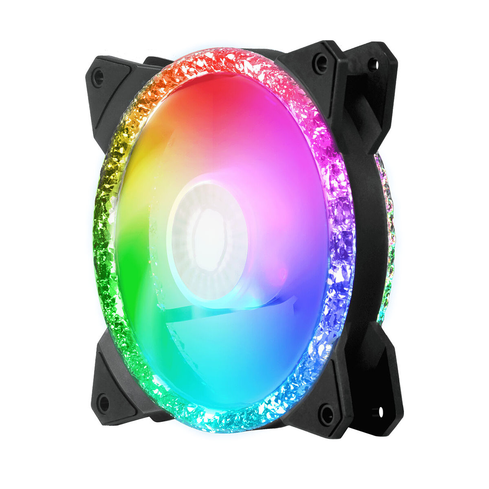 Ventilador Fan Cooler 120mm. Caja Pc Gamer / Luz Led Rainbow