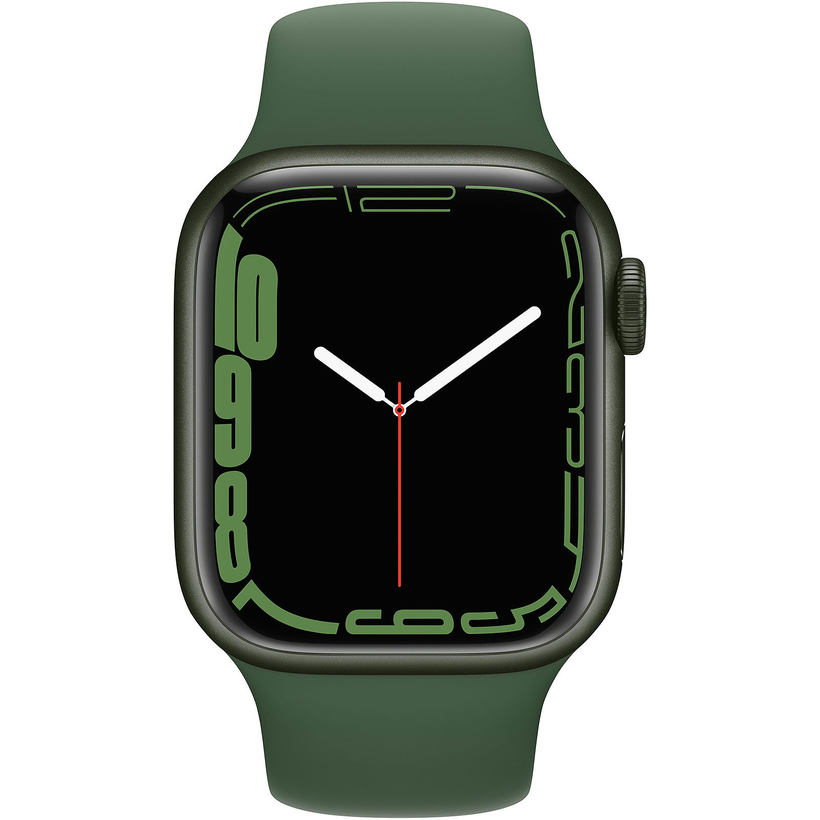 Apple Watch Series 7 GPS Aluminium Green Sport Band 41 mm - Smart