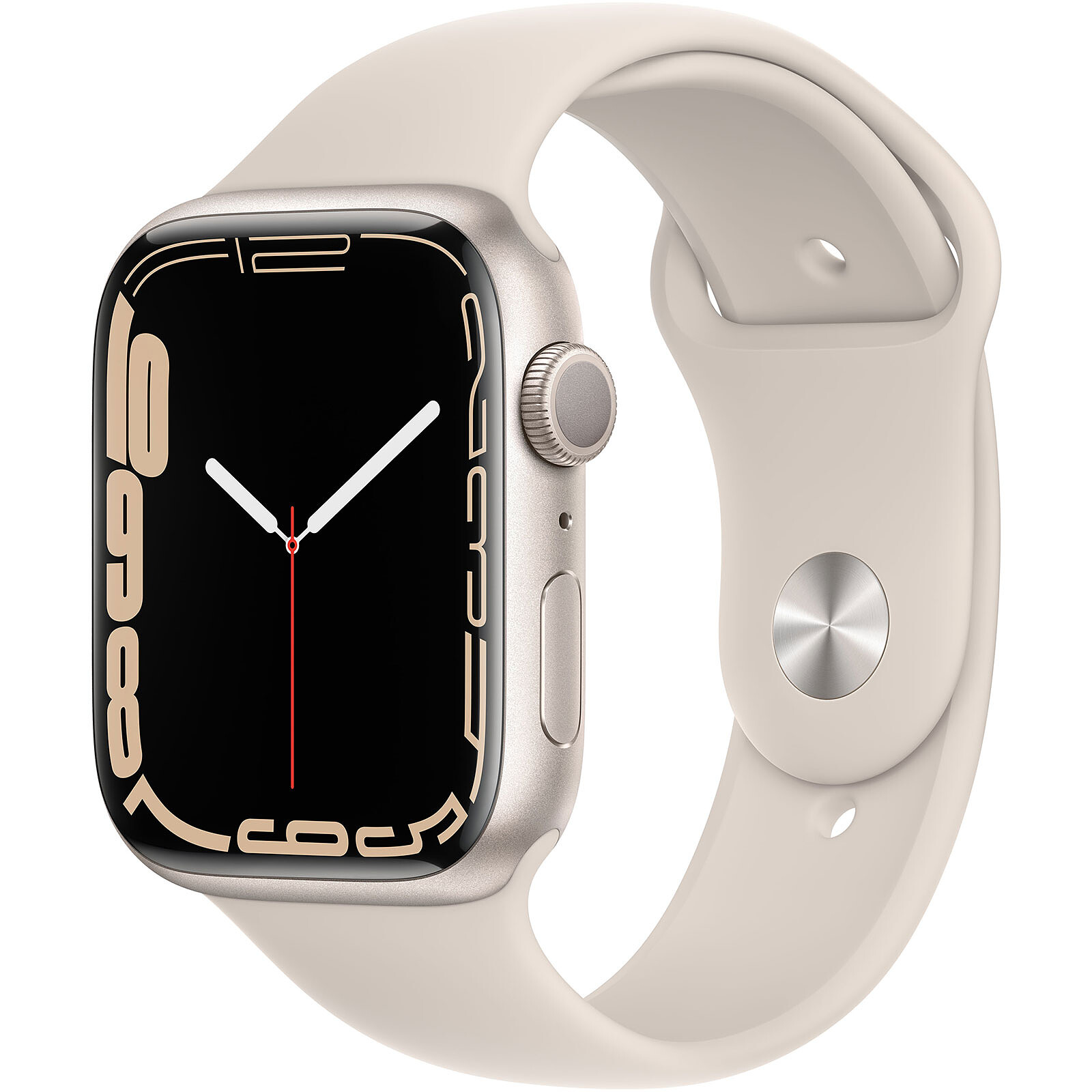 kanama Affirm yarış  Apple Watch Series 7 GPS Aluminium Starlight Sport Band 45 mm - Smart watch  Apple on LDLC