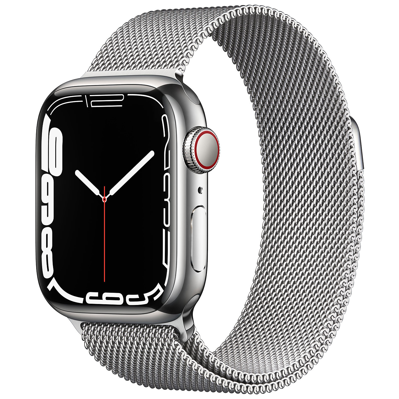 Apple Watch Series 7 GPS + Pulsera milanesa de inoxidable PLATA 41 mm - Smartwatch Apple en | ¡Musericordia!