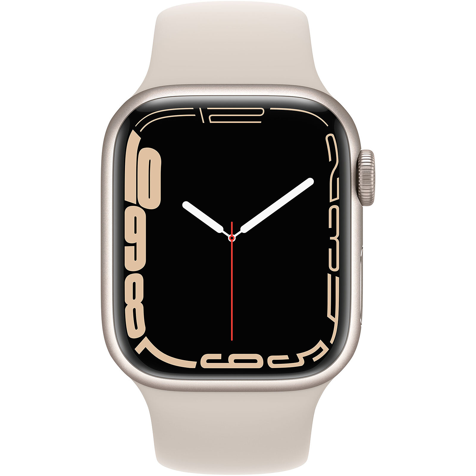 Apple Watch Series 7 GPS + Cellular Aluminium Starlight Sport Band