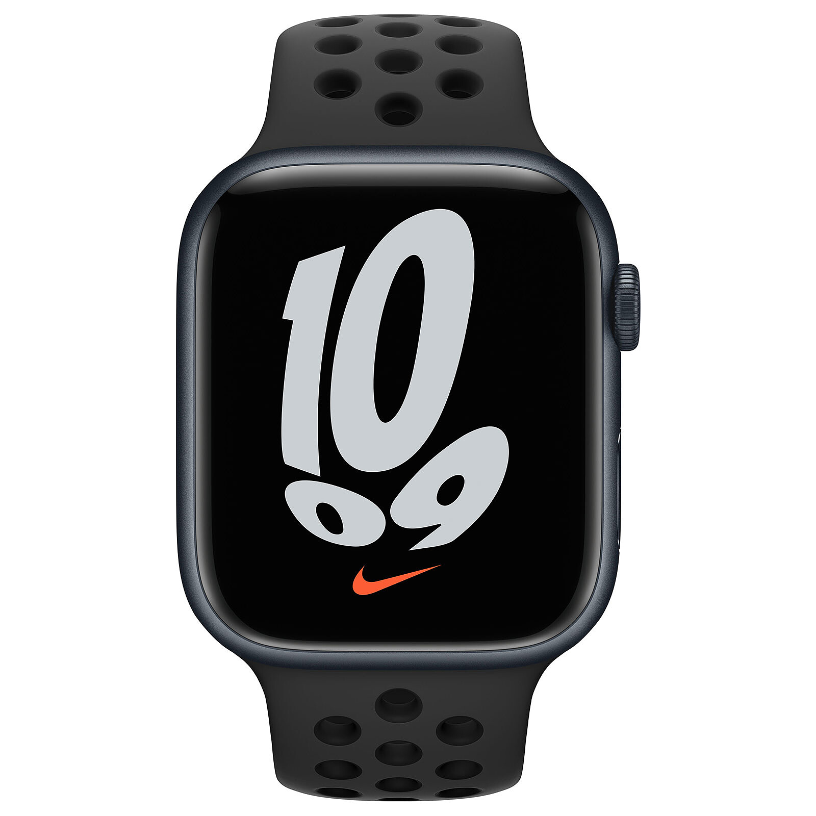 çocukluk koka Çarpıntı  Apple Watch Nike Series 7 GPS Aluminum Midnight Sport Band 45 mm - Smart watch  Apple on LDLC