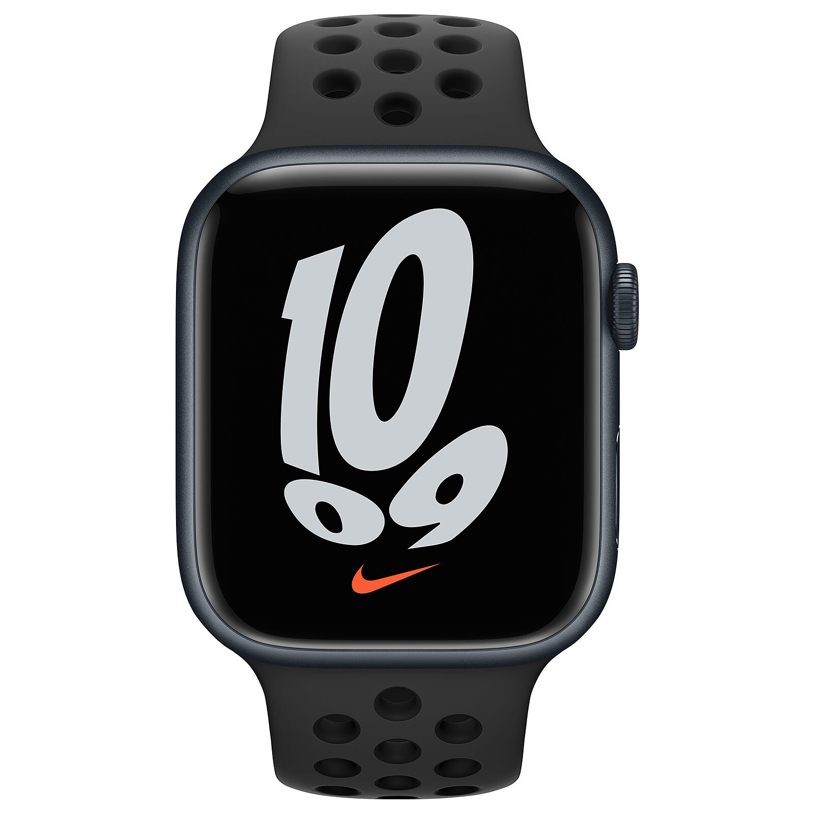 Apple Watch Nike Series 7 GPS Aluminum Midnight Sport Band 45 mm