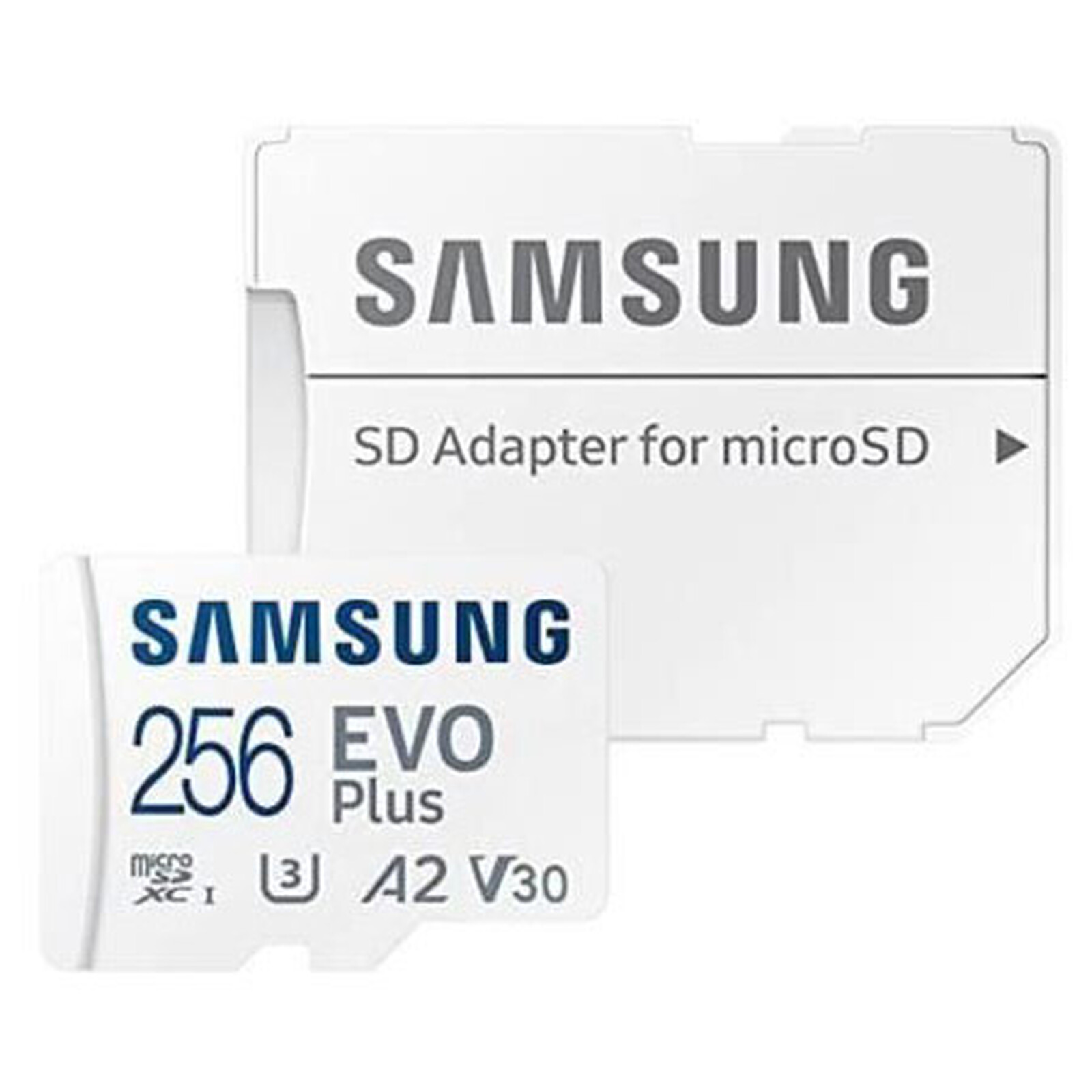 Samsung EVO Plus microSD 256 Go - Carte mémoire - Garantie 3 ans LDLC