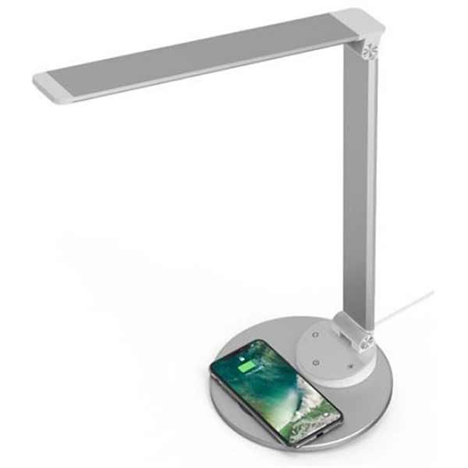 Taotronics Led Lamp Dl069 Silver, Taotronics Led Desk Lamp Usb Charging Touch Sensitive Dimmer
