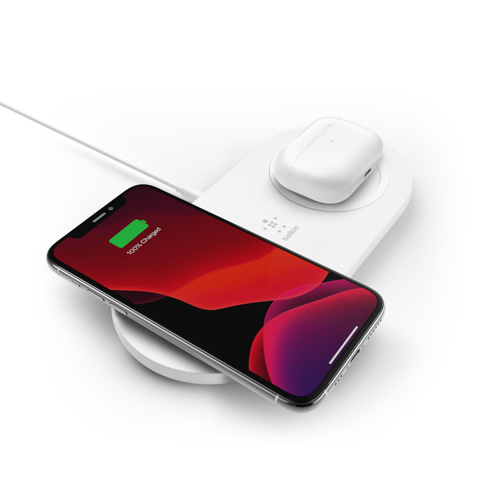 Belkin Station de recharge Boost Charge pour appareils Apple (Blanc) -  Chargeur téléphone - Garantie 3 ans LDLC