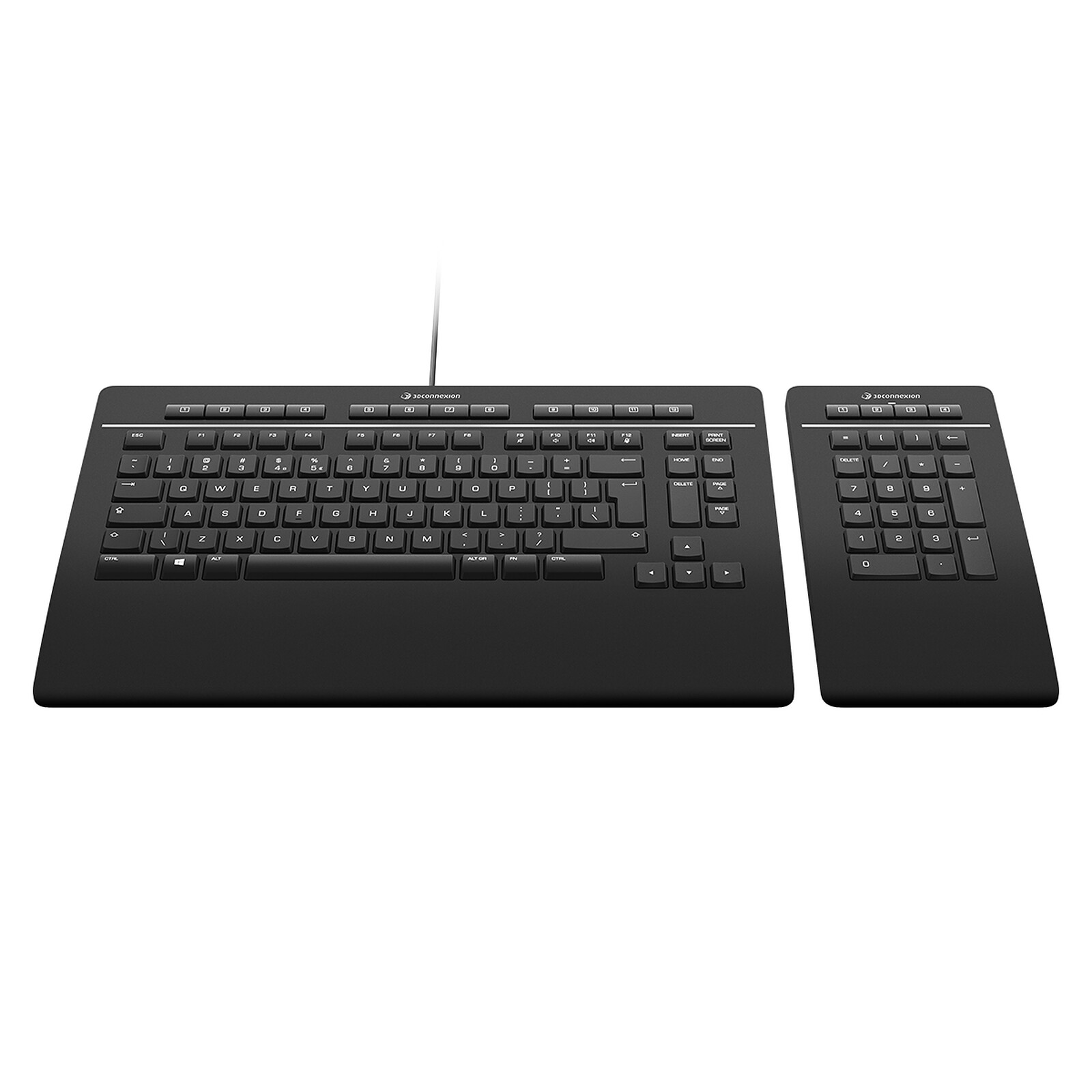 3Dconnexion Keyboard Pro with Numpad - Clavier PC - Garantie 3 ans ...
