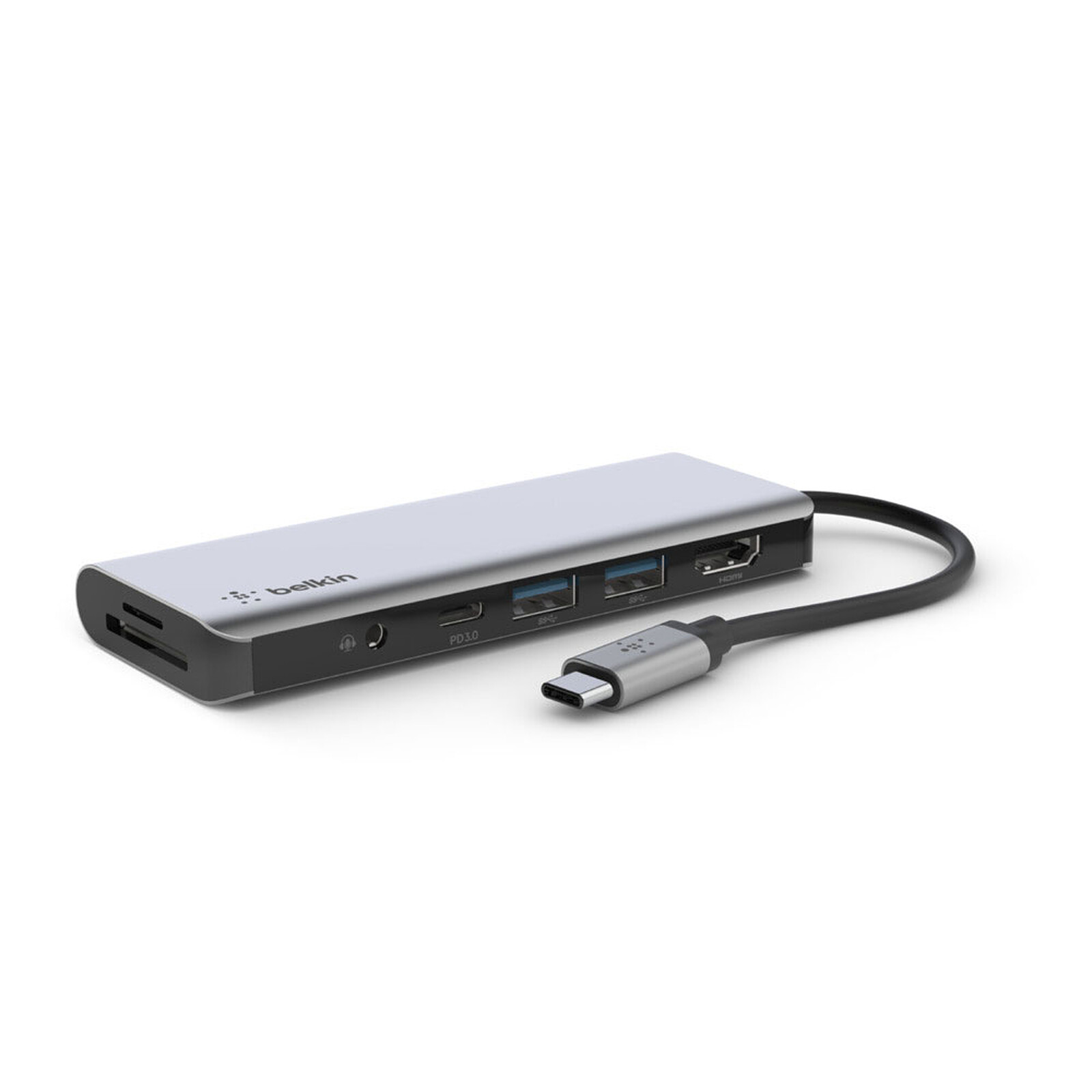 USB C Hub 4 in 1 für MacBook Pro -Air Dual Typ C Adapter mit