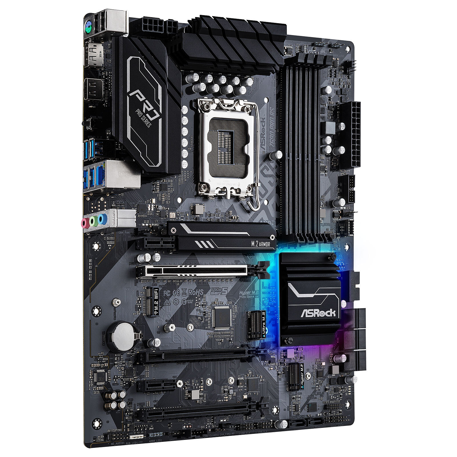 ASRock Z690 Pro RS - Motherboard - LDLC | Holy Moley