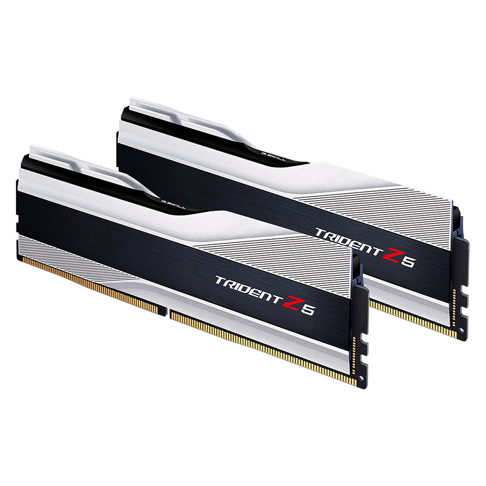 G.Skill Trident Z5 32 Go (2 x 16 Go) DDR5 6000 MHz CL30 - Argent