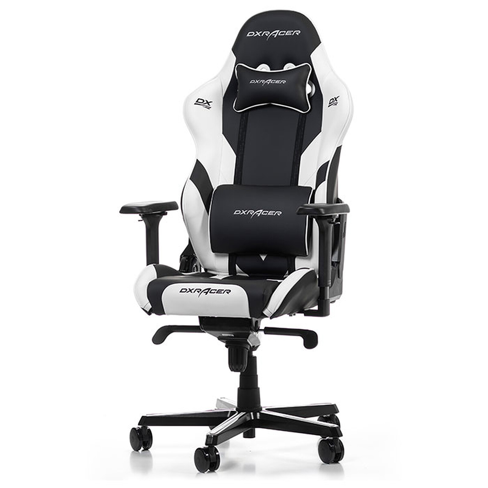 DXRacer - La Sedia Da Gaming Originale, Taglia L, Con Cuscini Lombare E Cervicale, Braccioli 1D, Reclinabile, Fino A 150 Kg