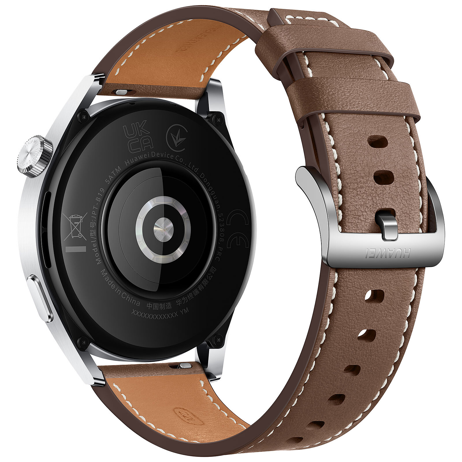 Huawei Watch GT 3 Classic (46 mm / Leather / Brown)