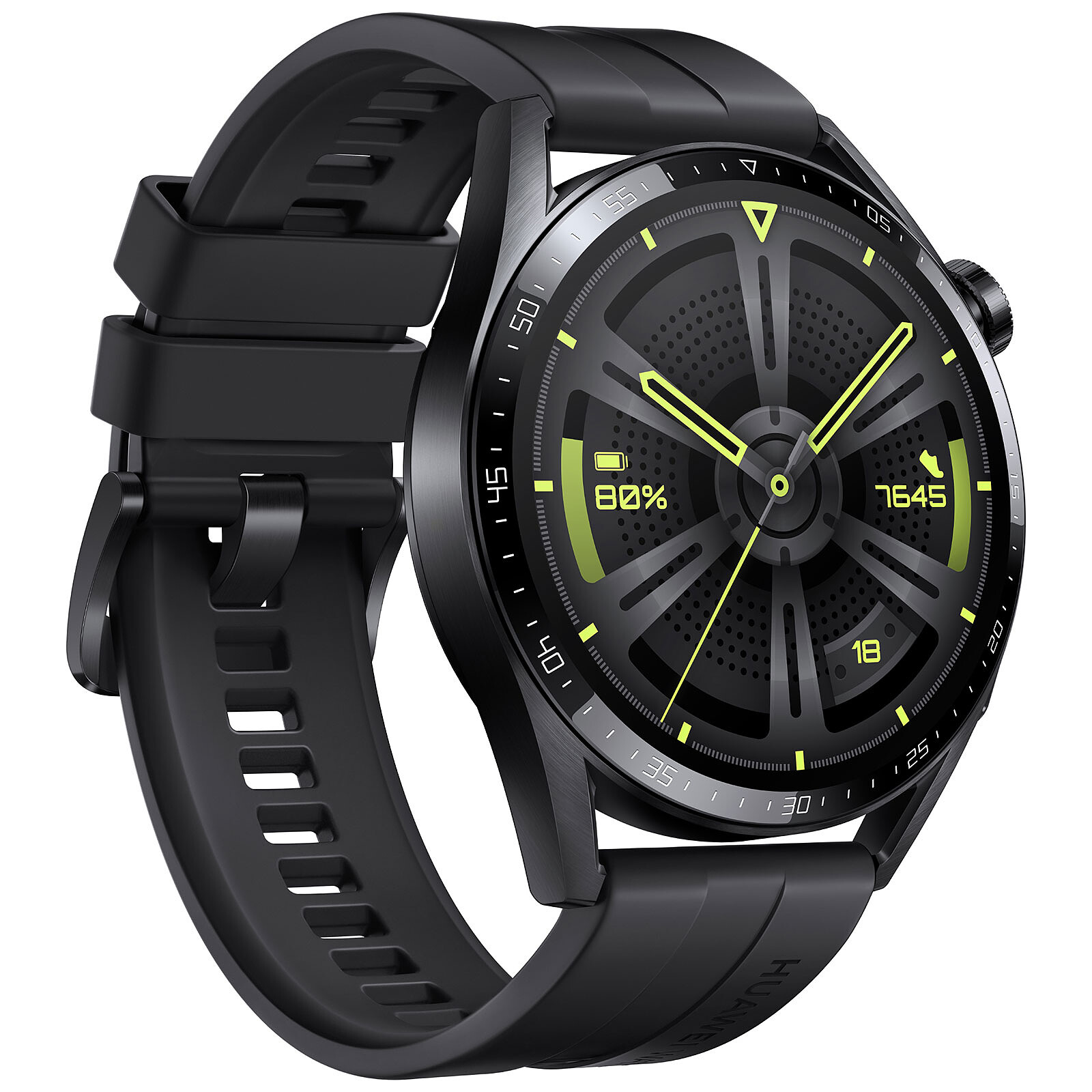  HUAWEI Watch Gt3 42mm Active Black (OB02820) : Cell
