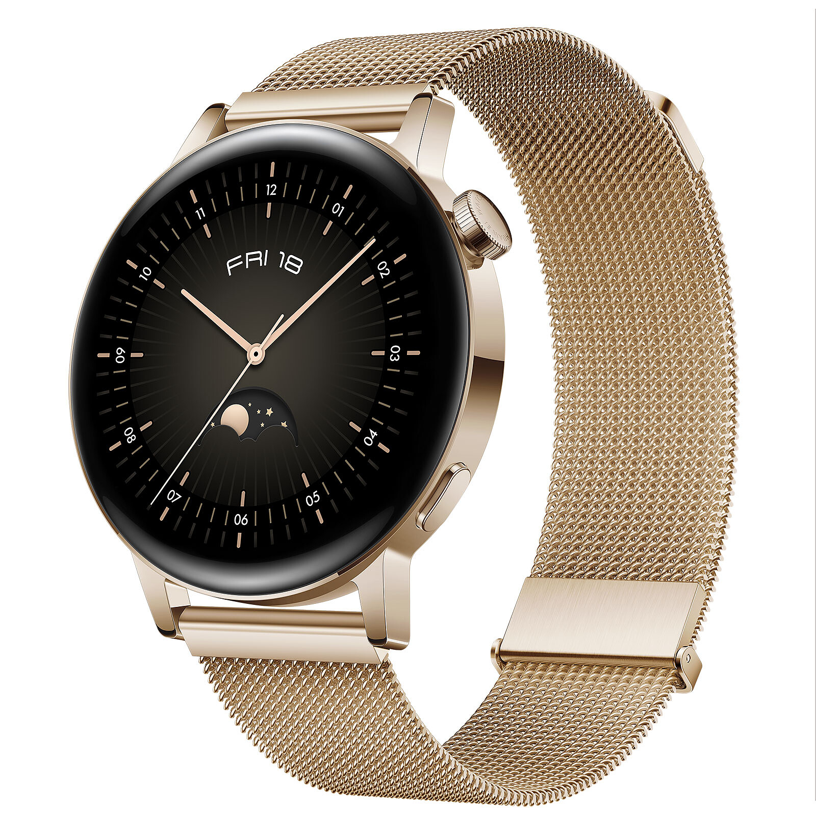 Huawei Watch GT 3 Elegant 42 mm Milanese Gold Gold Smart