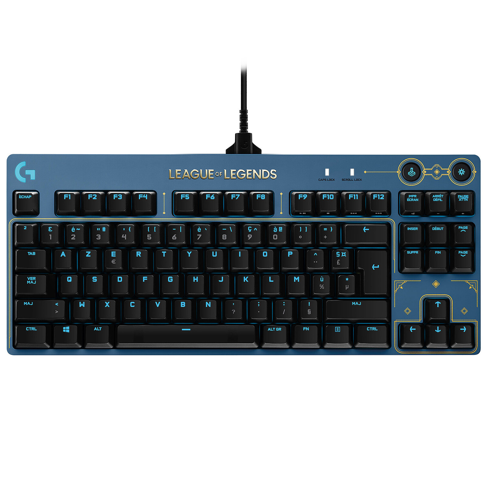 TEST Logitech Pro X TKL : un très bon clavier gaming compact, mais