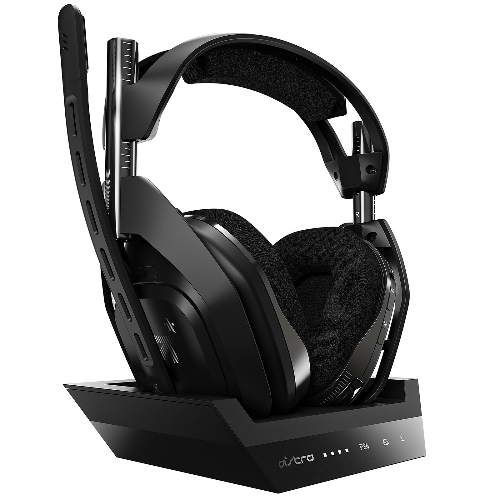 Astro A50 Wireless Noir + Base Station (PC/Mac/PS4/PS5) - Micro