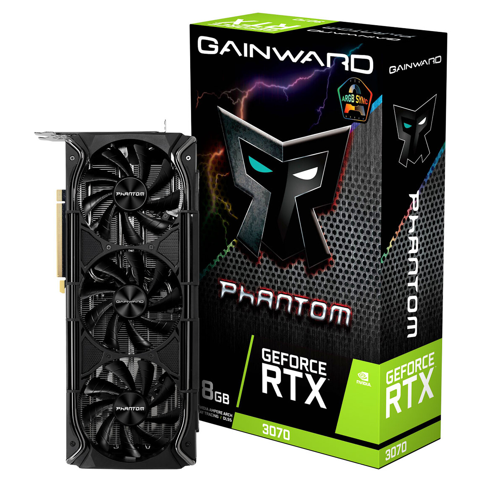 Gainward GeForce RTX 3070 Phantom+ (LHR) - Graphics card Gainward