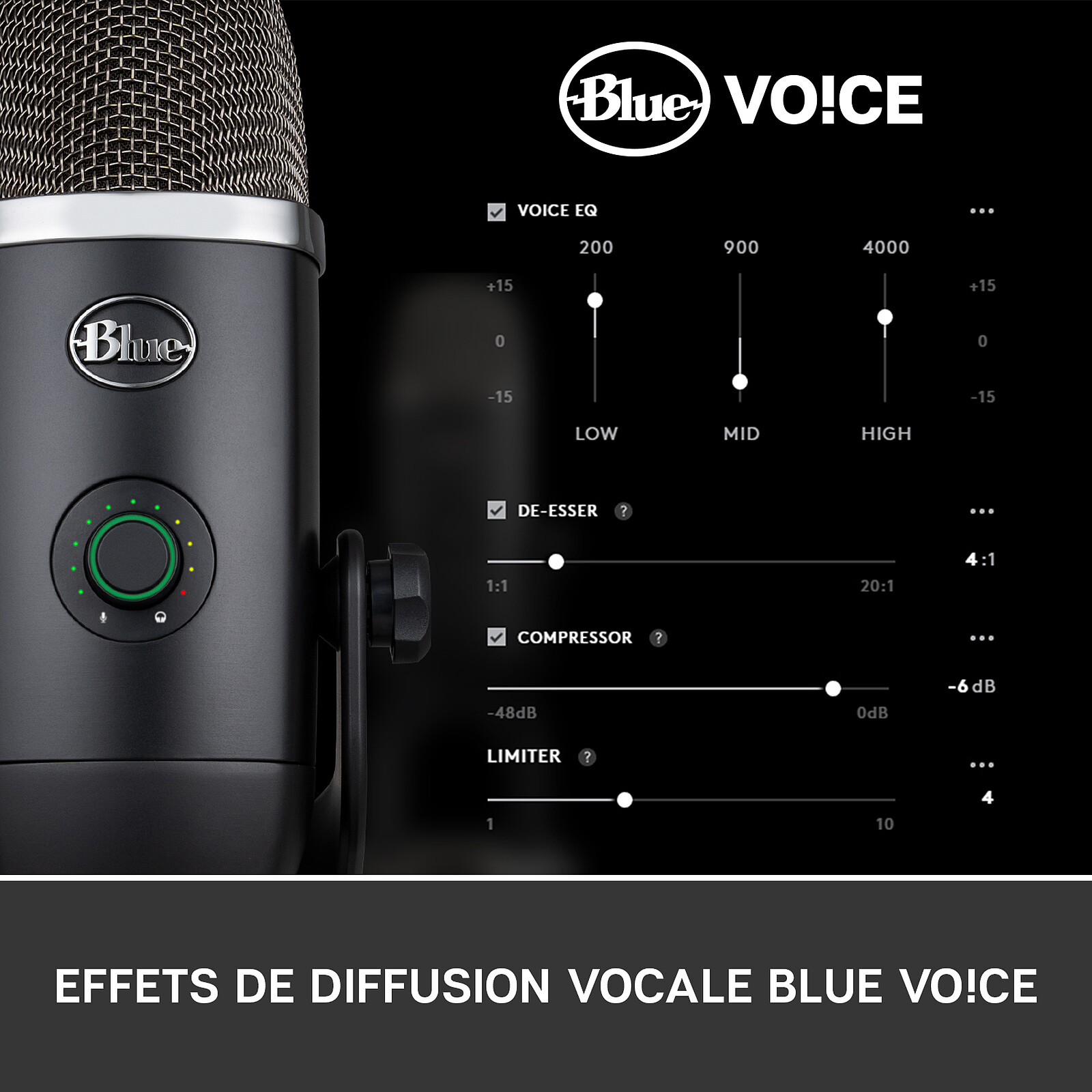 Blue Microphones Yeti X - Microphone - LDLC 3-year warranty